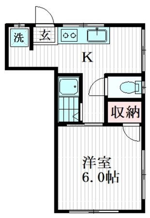 岩根荘の物件間取画像